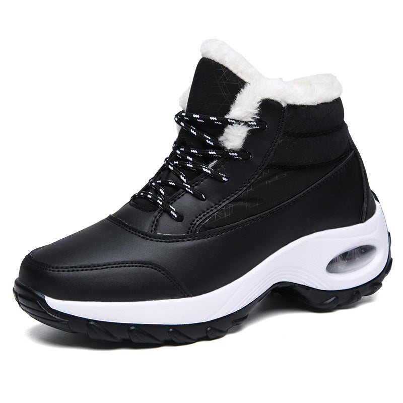 Winter Air Cushion Thick Soled Rocking Shoes