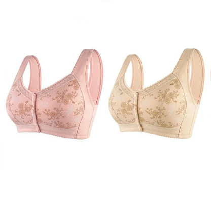 ✨Last Day Buy 1 Get 1 Free✨ Cotton Front Closure Bra