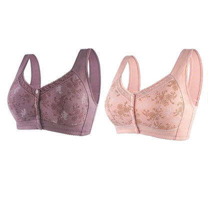 ✨Last Day Buy 1 Get 1 Free✨ Cotton Front Closure Bra