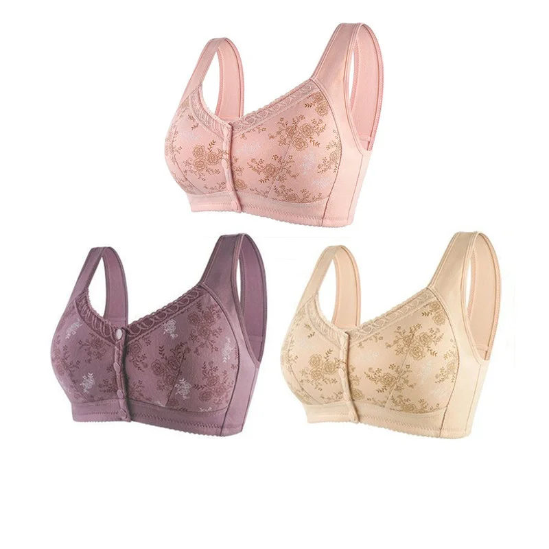 ✨Last Day Buy 1 Get 1 Free✨ Cotton Front Closure Bra