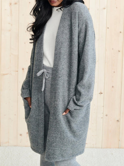 2024 New Long Patch Pocket Sweater Coat (Buy 2 Free Shipping)