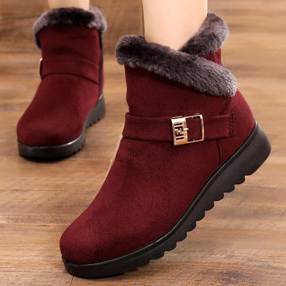 Winter Women Plush Warm Ankle Snow Boots