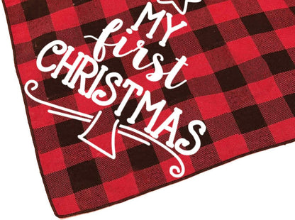 Dog First Christmas Bandana