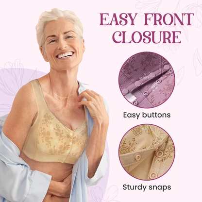 ✨Last Day Buy 1 Get 1 Free✨ Cotton Front Closure Bra