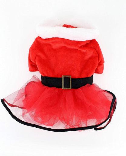 3XL Dog Mrs.Claus Tutu