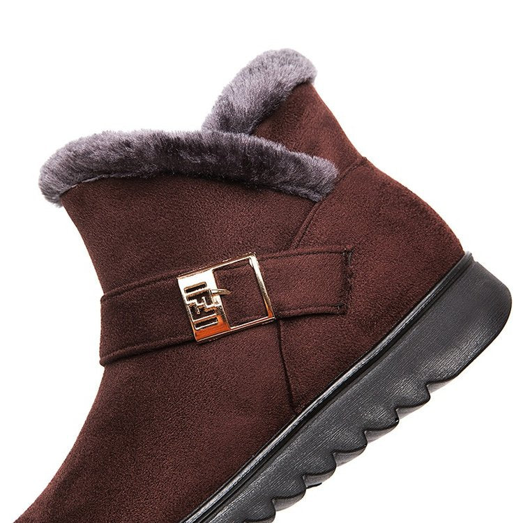 Winter Women Plush Warm Ankle Snow Boots