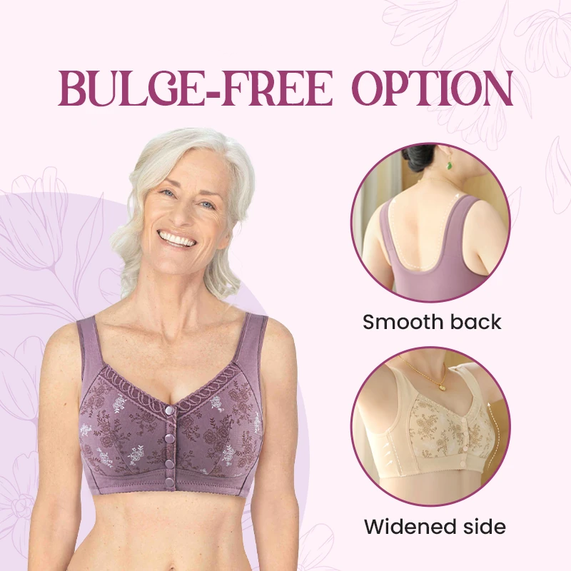 ✨Last Day Buy 1 Get 1 Free✨ Cotton Front Closure Bra