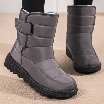 Women's Waterproof Low Heel Ankle Boots