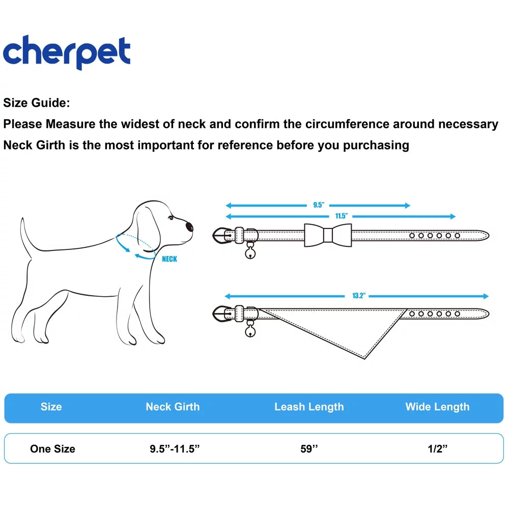 Plaid Pet Collar Set