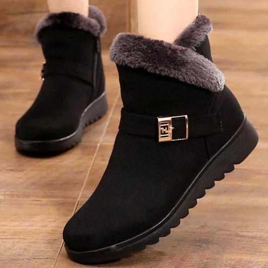 Winter Women Plush Warm Ankle Snow Boots