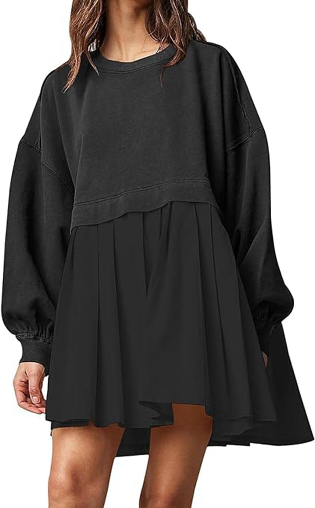 New Women's Oversized Sweatshirt Dress (Buy 2 Free Shipping)