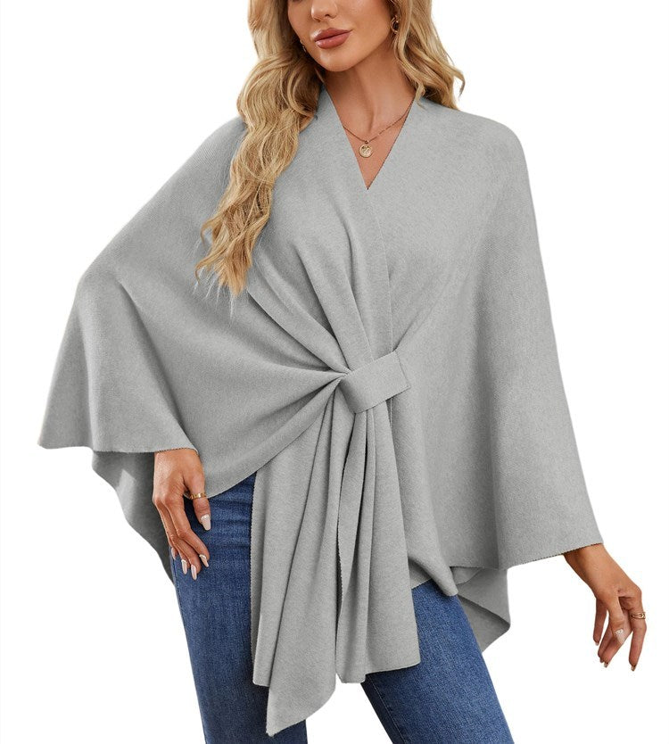 Women's Shawl Wraps Soft Open Front Poncho Sweater (Buy 2 Free Shipping)