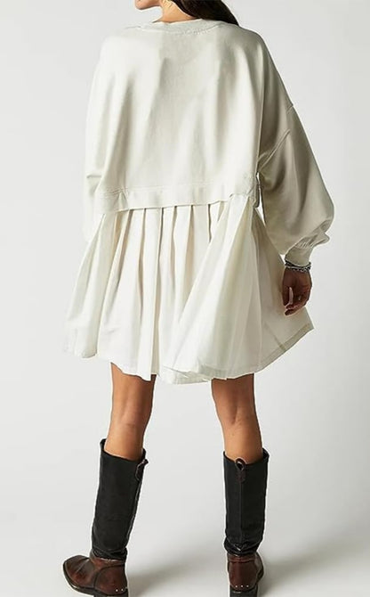 New Women's Oversized Sweatshirt Dress (Buy 2 Free Shipping)