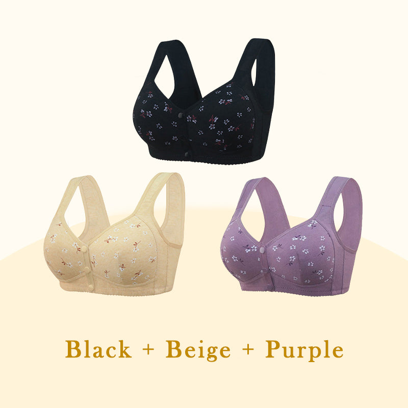 🎁Buy 1 Get 2 FREE🎁 - Comfortable & Convenient Front Button Bra