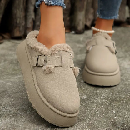 Cozy Plush Lined Ankle Boots