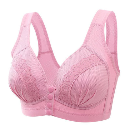 💕BUY 1 GET 2 FREE💕-2023 Front Button Breathable Skin-Friendly Cotton Bra