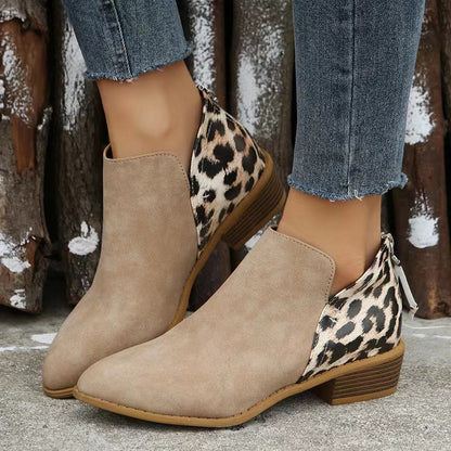 Women must-have!  New style women's shoes low heel martin boots