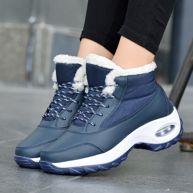 Winter Air Cushion Thick Soled Rocking Shoes