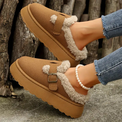 Cozy Plush Lined Ankle Boots