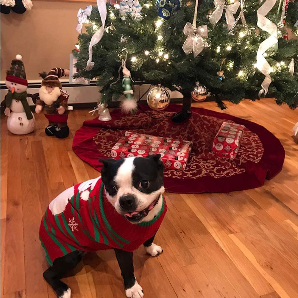 Snowman Dog Sweater