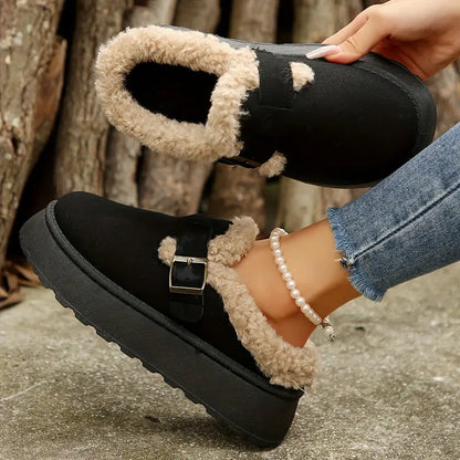 Cozy Plush Lined Ankle Boots