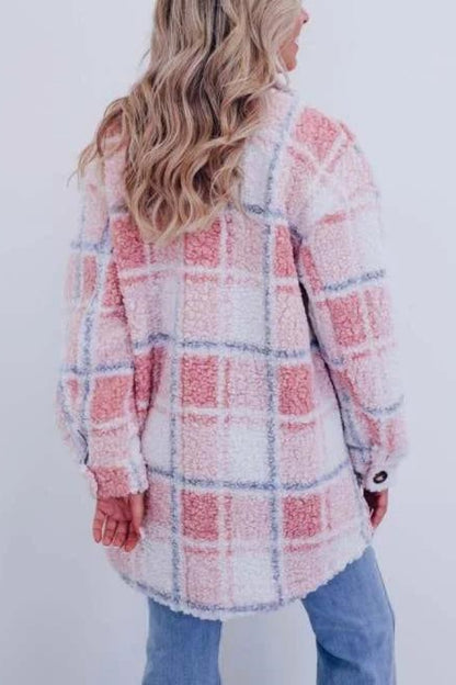 Women's Teddy Plaid Wool Jacket（Buy 2 Free Shipping）