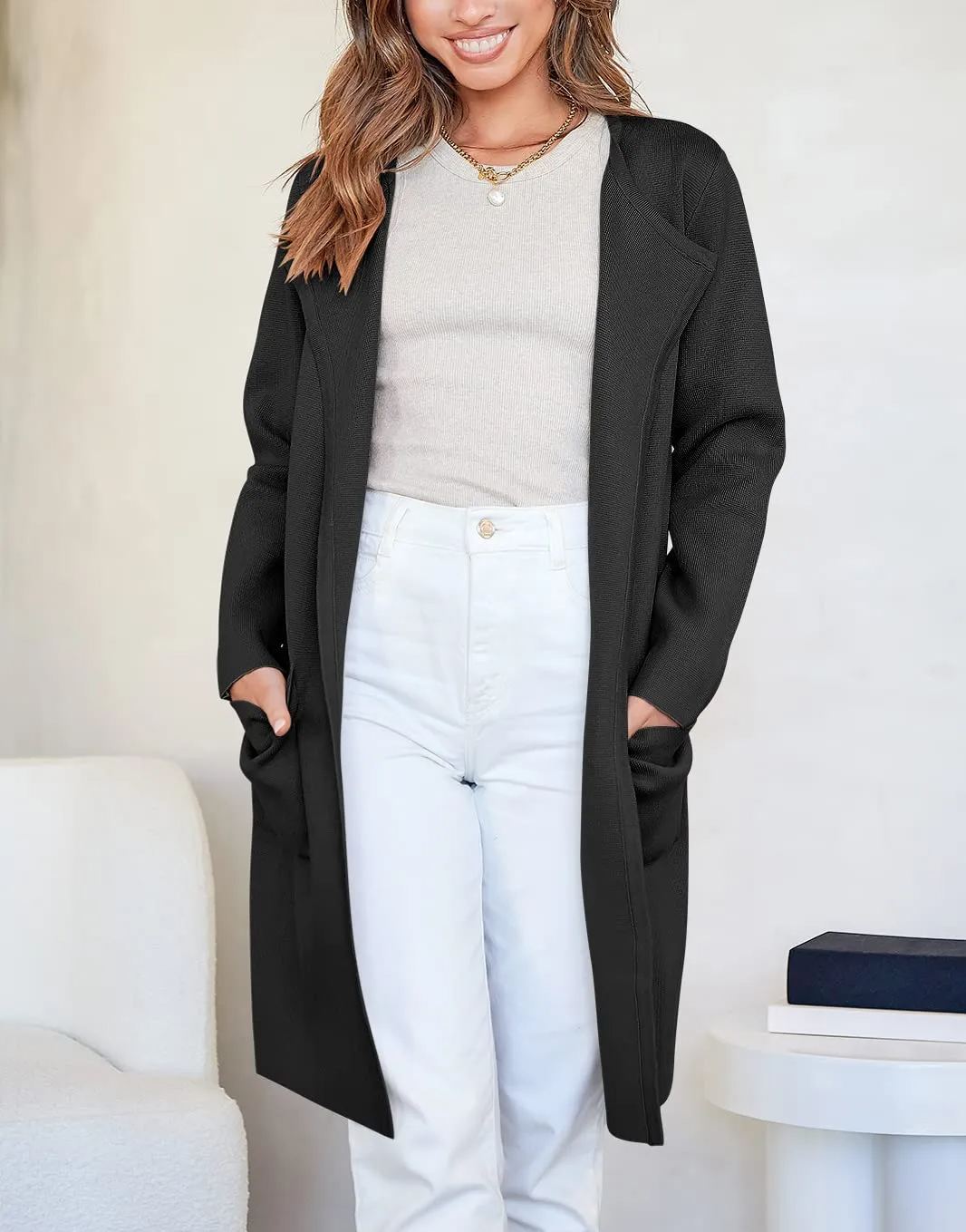 2024 New Open Front Knit Coat (Buy 2 Free Shipping)